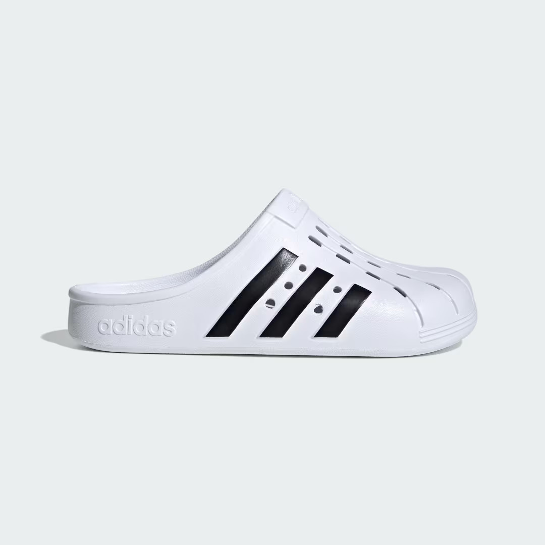 adidas Adilette Clogs Cloud White M 10 / W 11 Unisex | adidas (US)