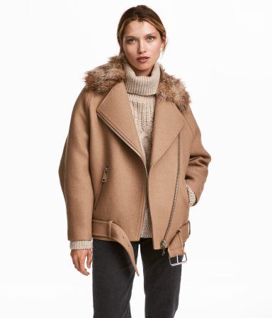 H&M Long Biker Jacket $119 | H&M (US)