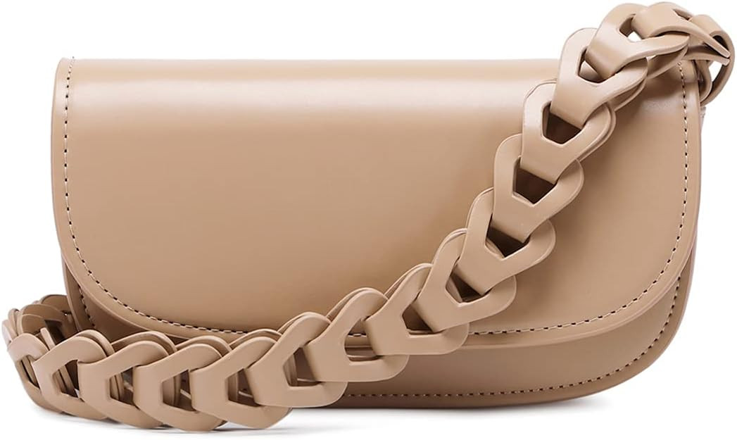 2 Straps Purse Designer Retro Classic Shoulder Bag Vegan Leather Clutch Tote Bag Small Crossbody ... | Amazon (US)