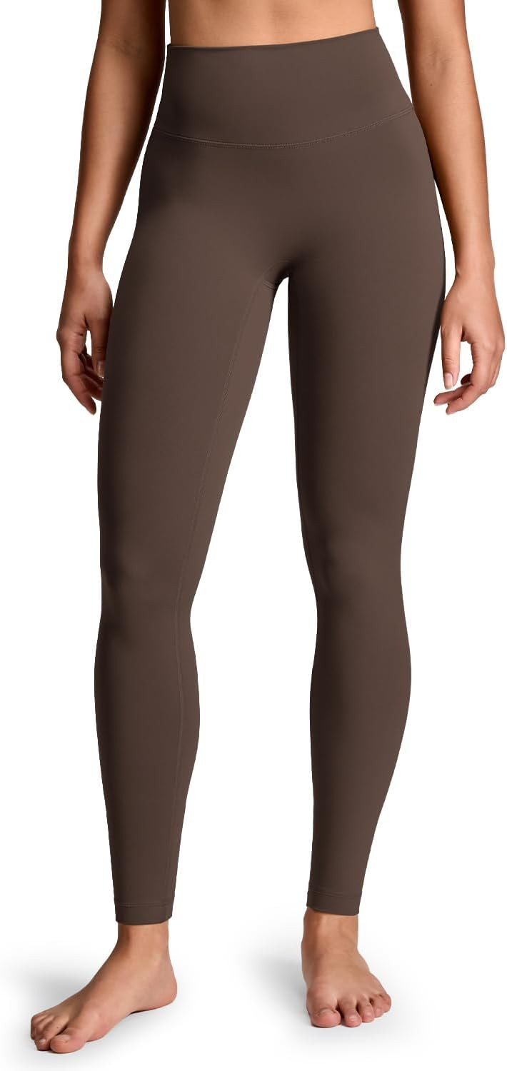HeyNuts No Front Seam Yoga Leggings 28" | Amazon (US)
