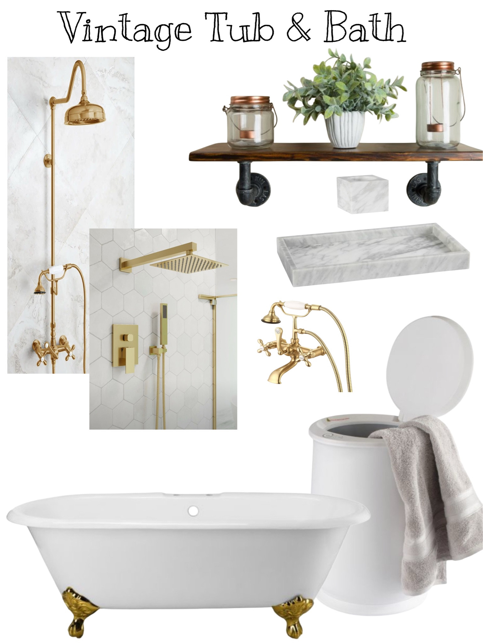 Vintage Tub and Bath 

#LTKHome