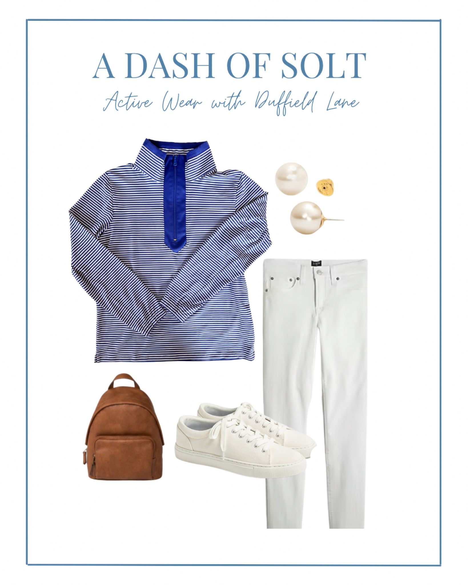 Classic Style: Striped Pullover. This performance pullover in blue pinstripe from the @duffieldlane Active Wear line is the perfect pullover for spring and summer!! With UPF 50+ Sun Protection, moisture wicking, and 4-Way Stretch, this pullover transitions easily from running errands to playing pickleball with my @tangerinepaddle to chasing my kiddos around. 
It’s seriously so comfy and I know I’ll be wearing it on repeat for years to come! 

Active wear, athleisure, spring style, pickleball outfit, tennis outfit, performance wear, classic style, preppy style, timeless style 

#LTKSeasonal #LTKstyletip