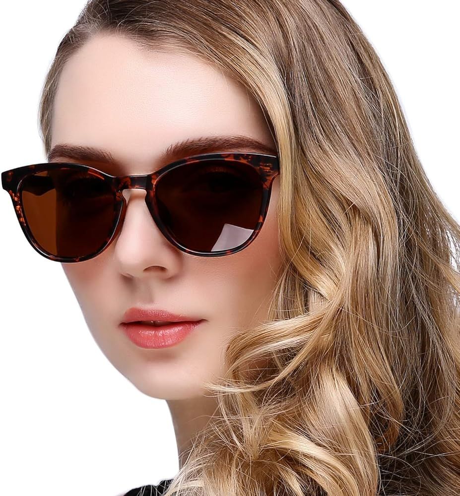 KANASTAL Round Vintage Sunglasses Polarized for Women Men, Women's Fashion Sun Glasses UV400 | Amazon (US)