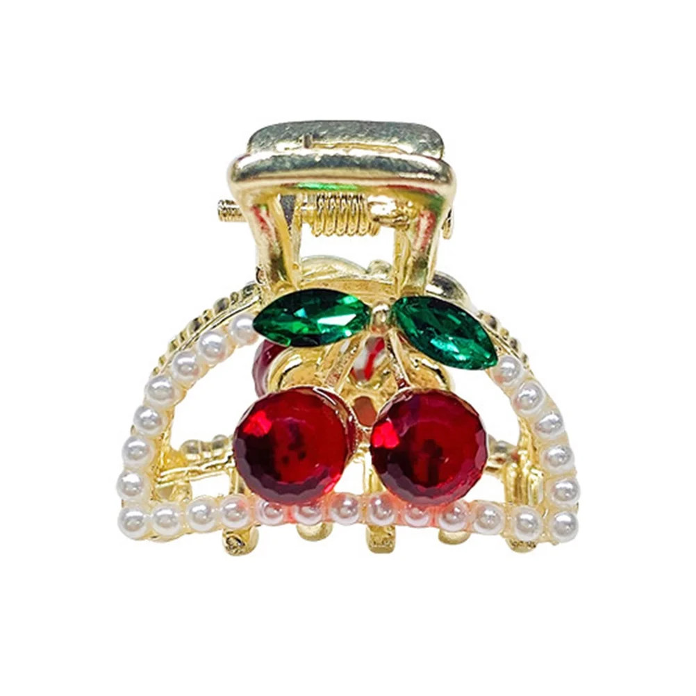 Cherry Hair Clips Small Hair Claw Clips Bangs Hairpins for Women Girls | Walmart (US)