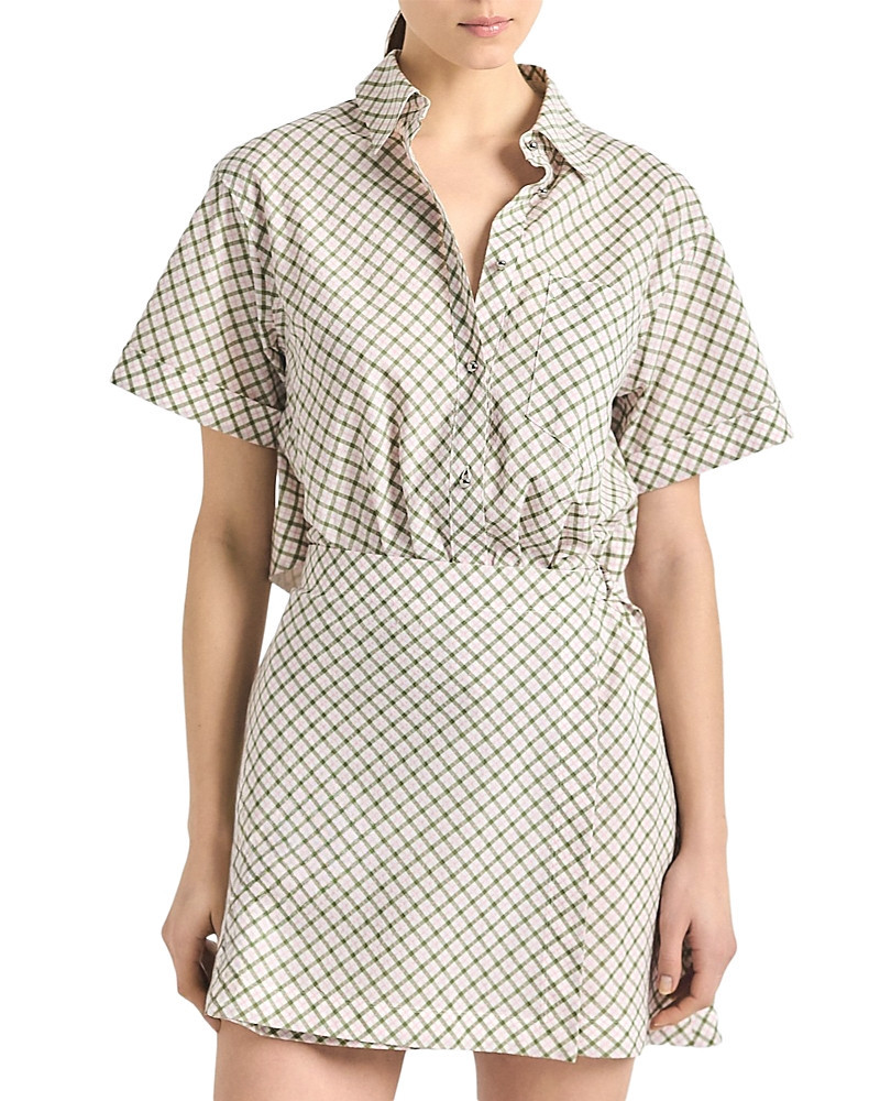 Derek Lam 10 Crosby Delaney Mini Check Dress | Bloomingdale's (US)