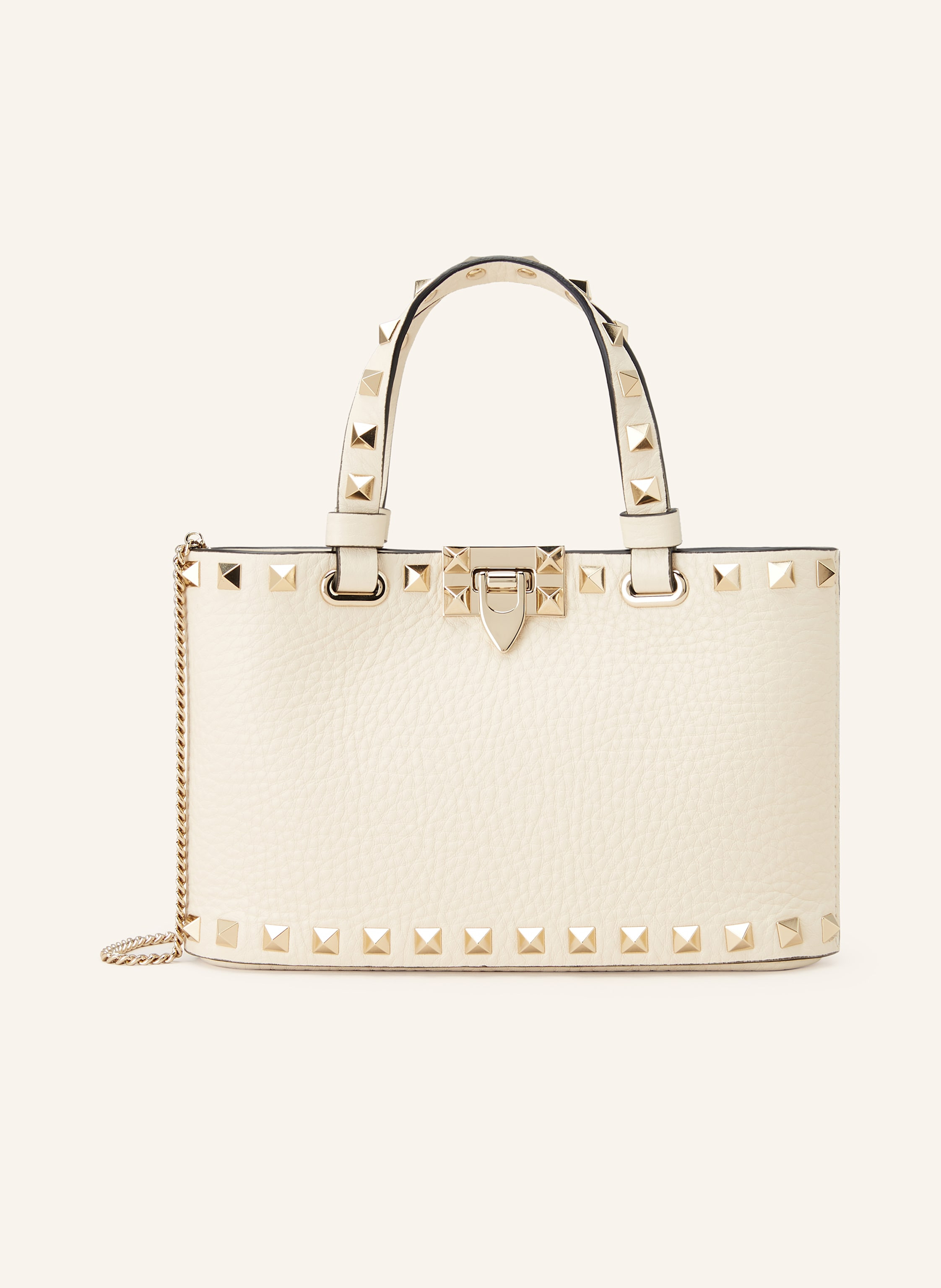 VALENTINO GARAVANI Handtasche ROCKSTUD MINI in creme | Breuninger (DACH)