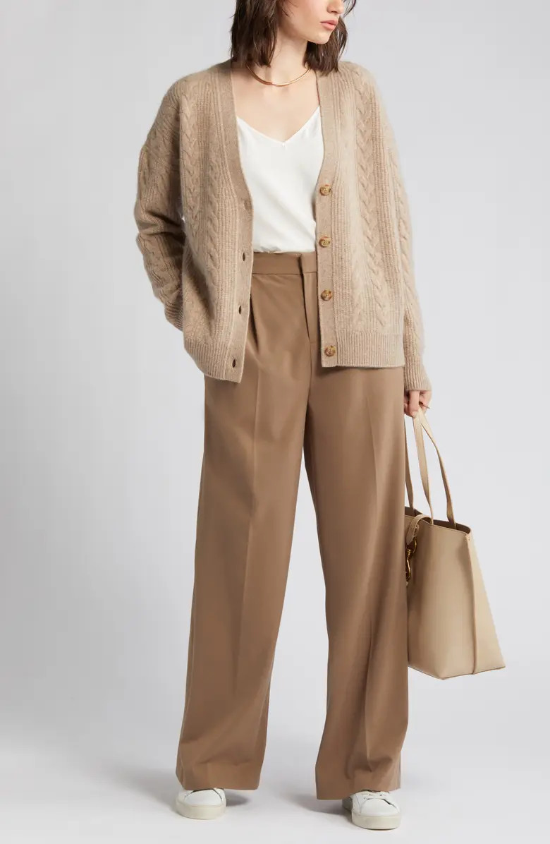 Cashmere Cable Cardigan | Nordstrom