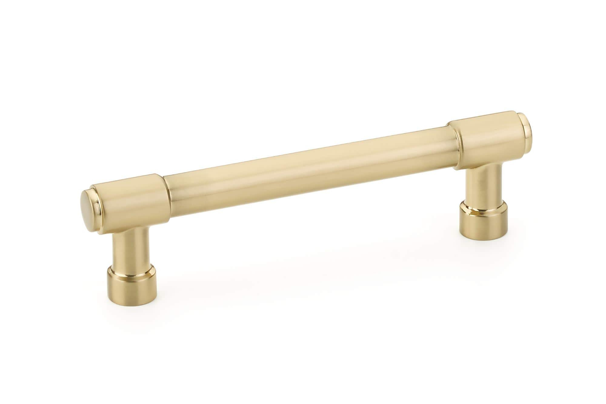 Emtek Jasper Pull, 4" Center-to-Center, Satin Brass | Amazon (US)