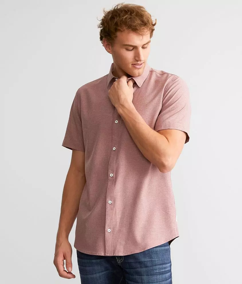 Striped Performance Stretch Shirt | Buckle