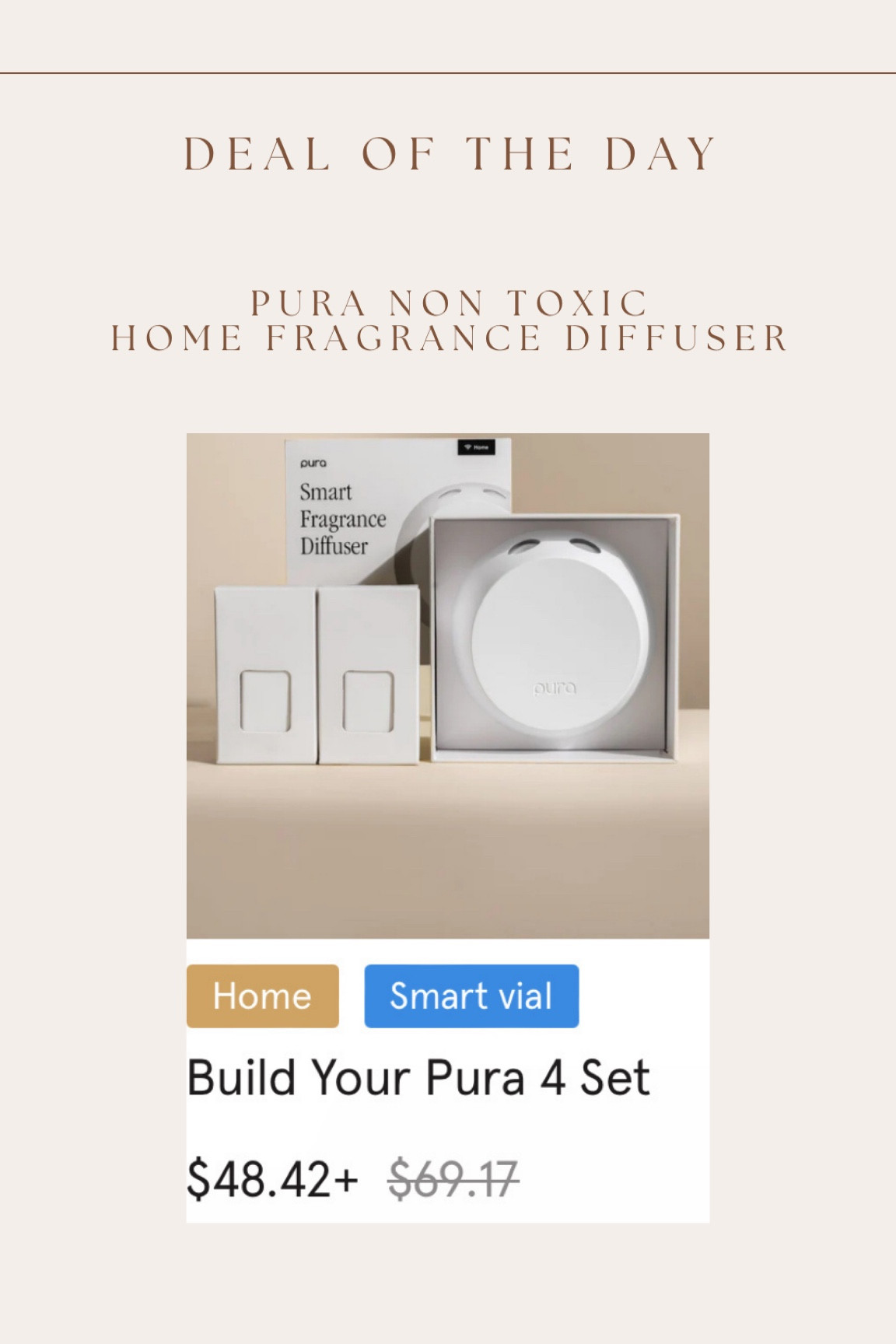 My Black Friday wishlist item! If you’ve been wanting a safe, non toxic home fragrance diffuser, this is on sale!!! Would also make a great gift! 

#LTKGiftGuide #LTKCyberWeek #LTKhome