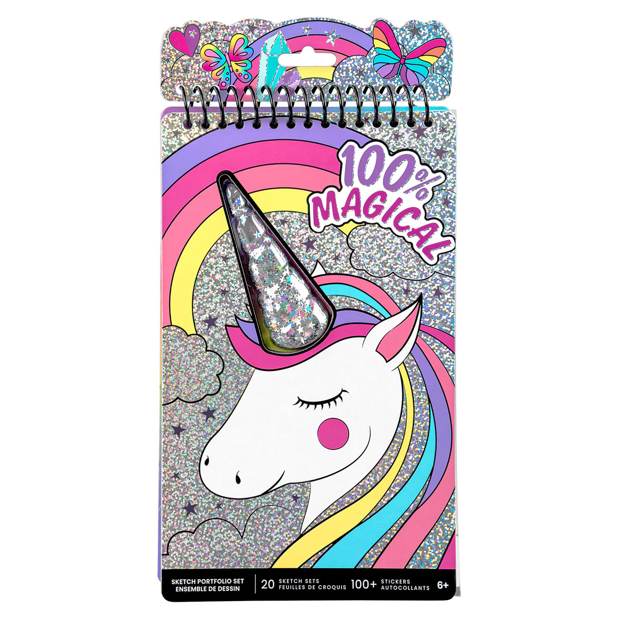 Unicorn Fantasy Compact Sketch Portfolio | Fashion Angels