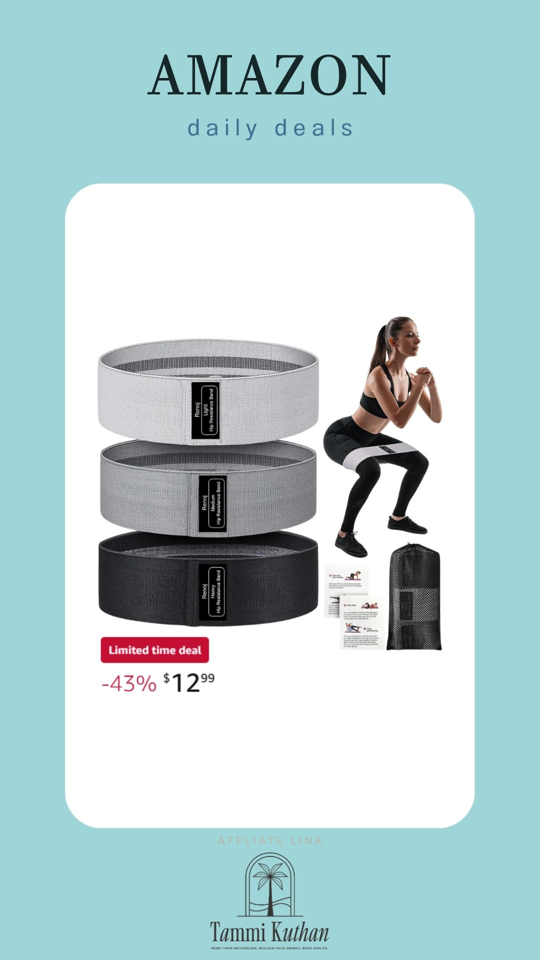 Step up your home workouts with these Amazon resistance bands that make strength training fun and effective. Get toned anytime, anywhere without the gym hassle 💪🏋️‍♀️✨

#AmazonFinds #ResistanceBands #HomeWorkout #FitnessGoals #WorkoutAtHome #LTKFit #StrengthTraining #HealthyLifestyle #LTKStyle #FitnessMotivation 

 #LTKActive #LTKSaleAlert #LTKFindsUnder50