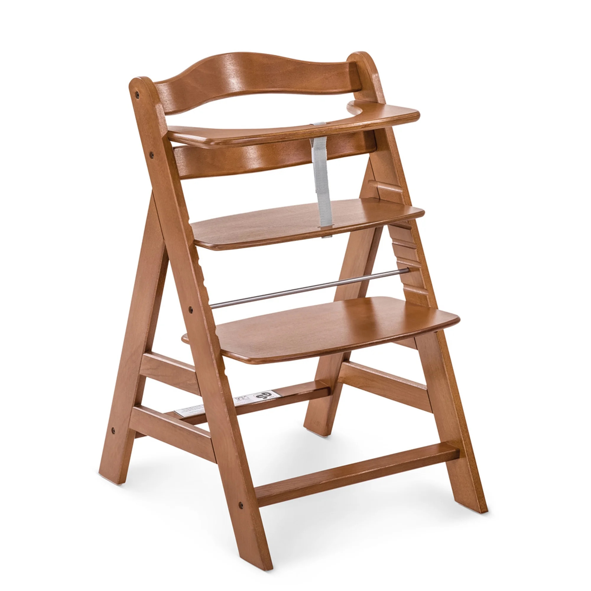 hauck Alpha+ Grow Along Adjustable Wooden Highchair Seat, Beechwood, Walnut | Walmart (CA)