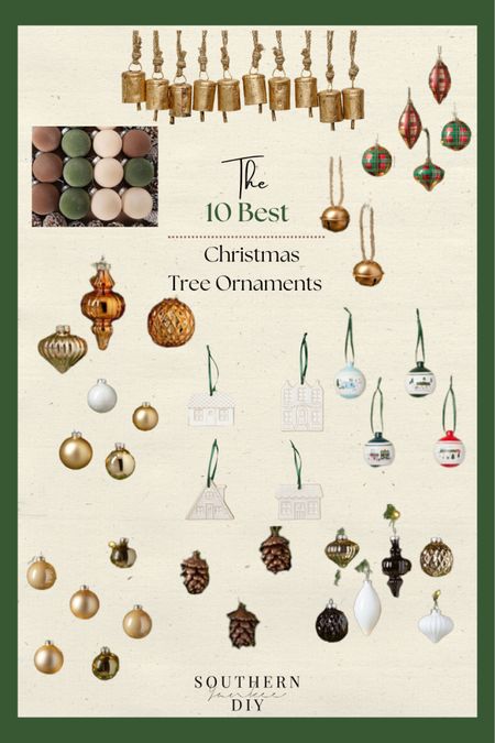 All the best vintage inspired Christmas tree ornaments 

#LTKHoliday #LTKhome #LTKSeasonal