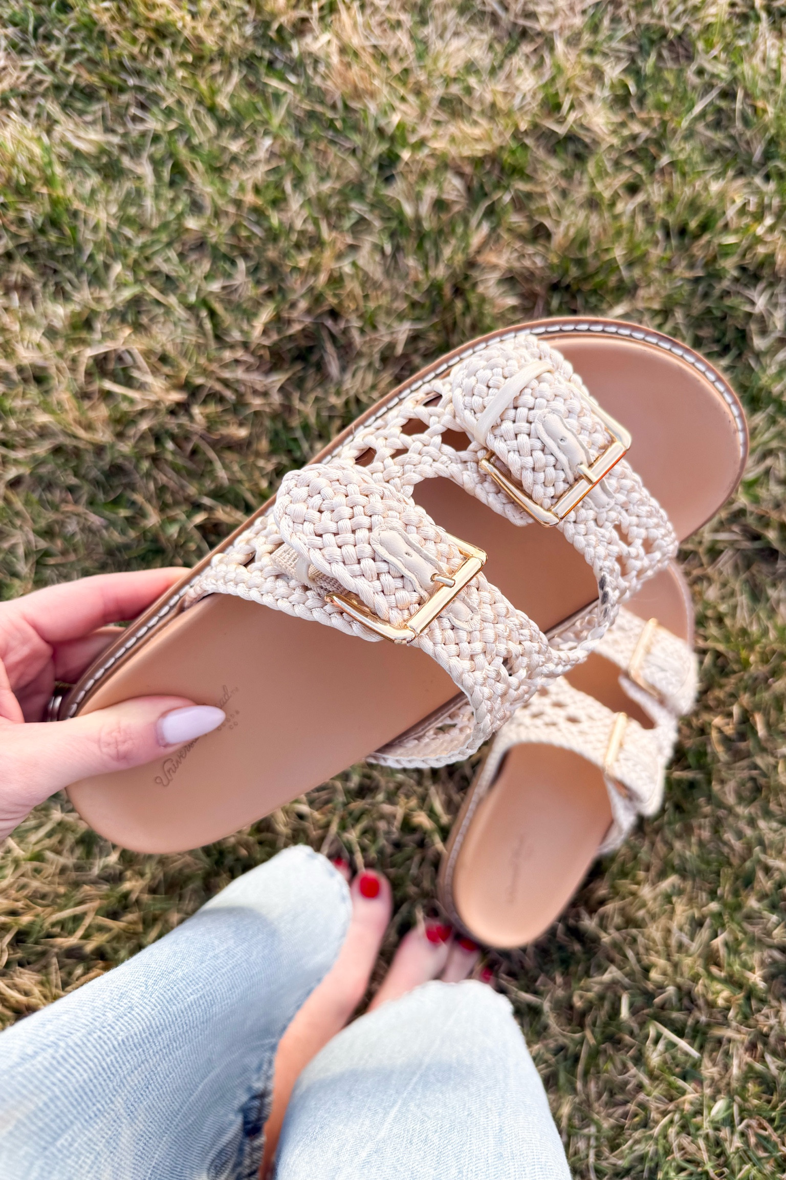 Another pair of cutie sandals from Target! Perfect for everyday wear.

Summer, summer outfits, summer style, summer sandals, sandals, Target fashion, slides, everyday outfit, casual outfit

#LTKShoeCrush #LTKSeasonal #LTKSummerEdit