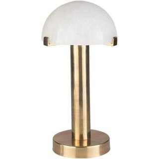 Thompson 15 in. Brass Indoor Table Lamp | The Home Depot