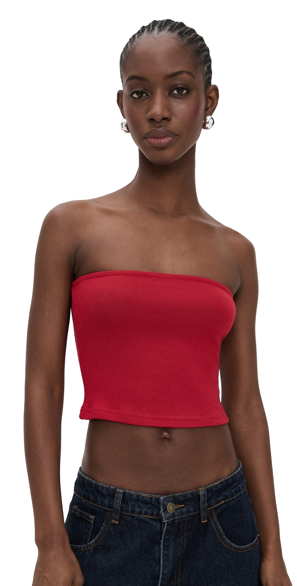 Lioness Sway Strapless Top Tomato L | Shopbop