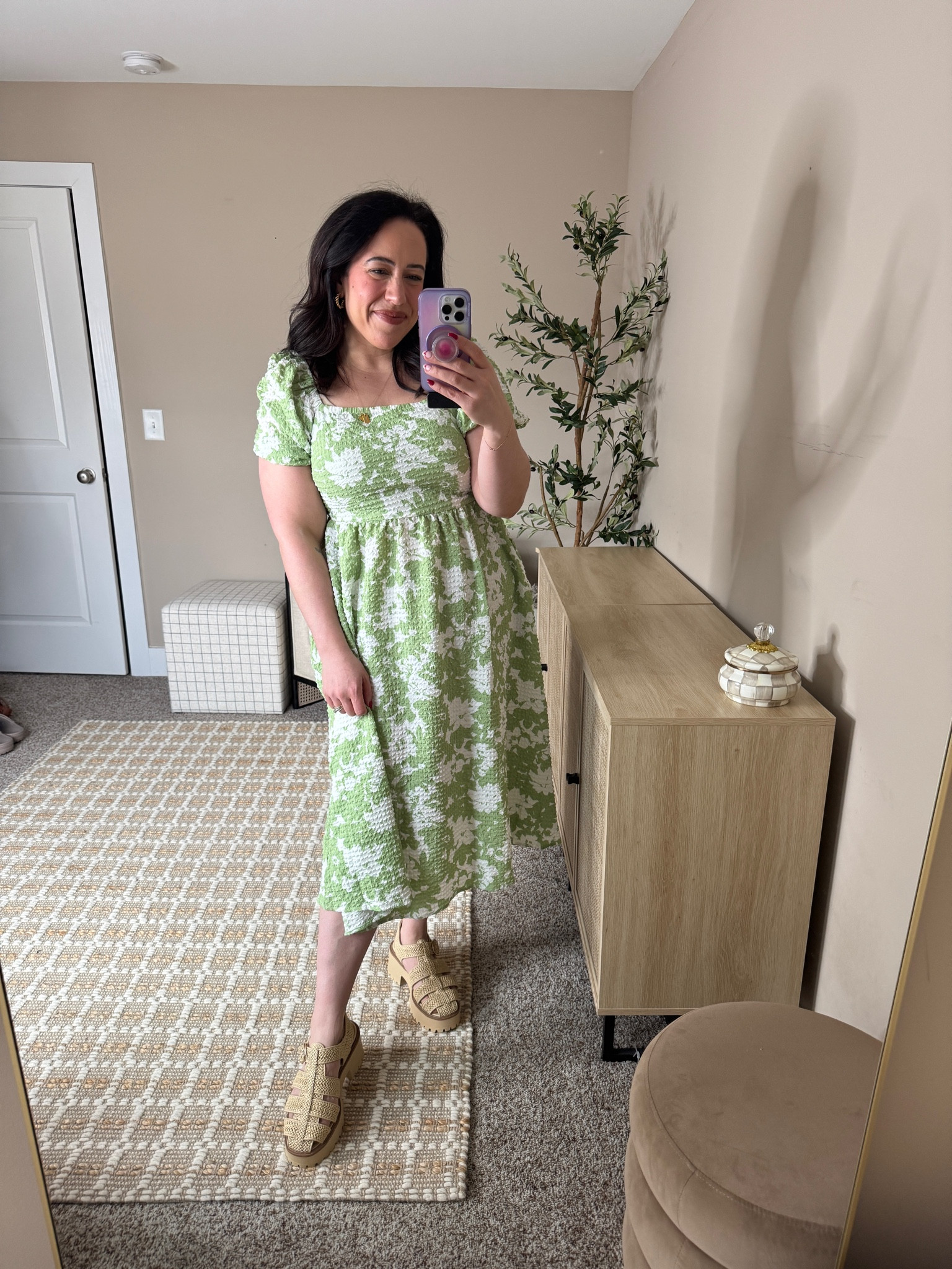 Walmart midsize spring dress in size medium! 

Spring fashion, spring dress, midsize dresses, wedding guest dress 

#LTKStyleTip #LTKFindsUnder100 #LTKMidsize
