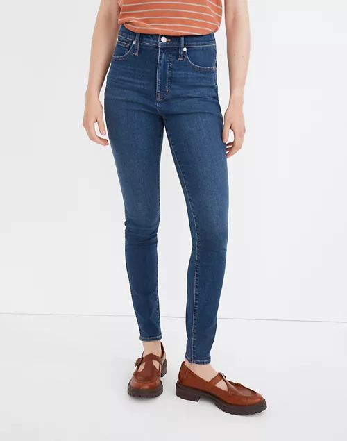 Petite 10" High-Rise Skinny Jeans in Coronet Wash | Madewell