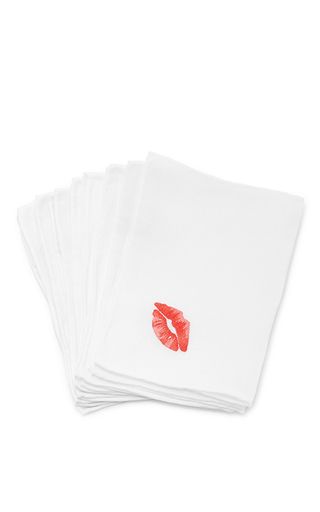 M'O Exclusive Kiss Cocktail Napkins Set | Moda Operandi Global