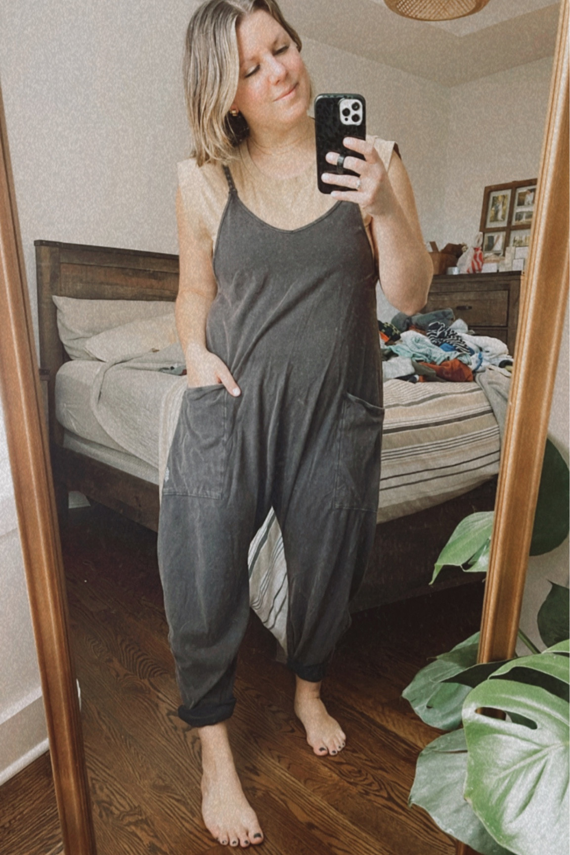 Love this top from Amazon to layer with my FP hot shot onesie. I wear this at least once a week! Worth the splurge. Wearing a S in the onesie and M top  

#LTKstyletip #LTKunder100 #LTKFind