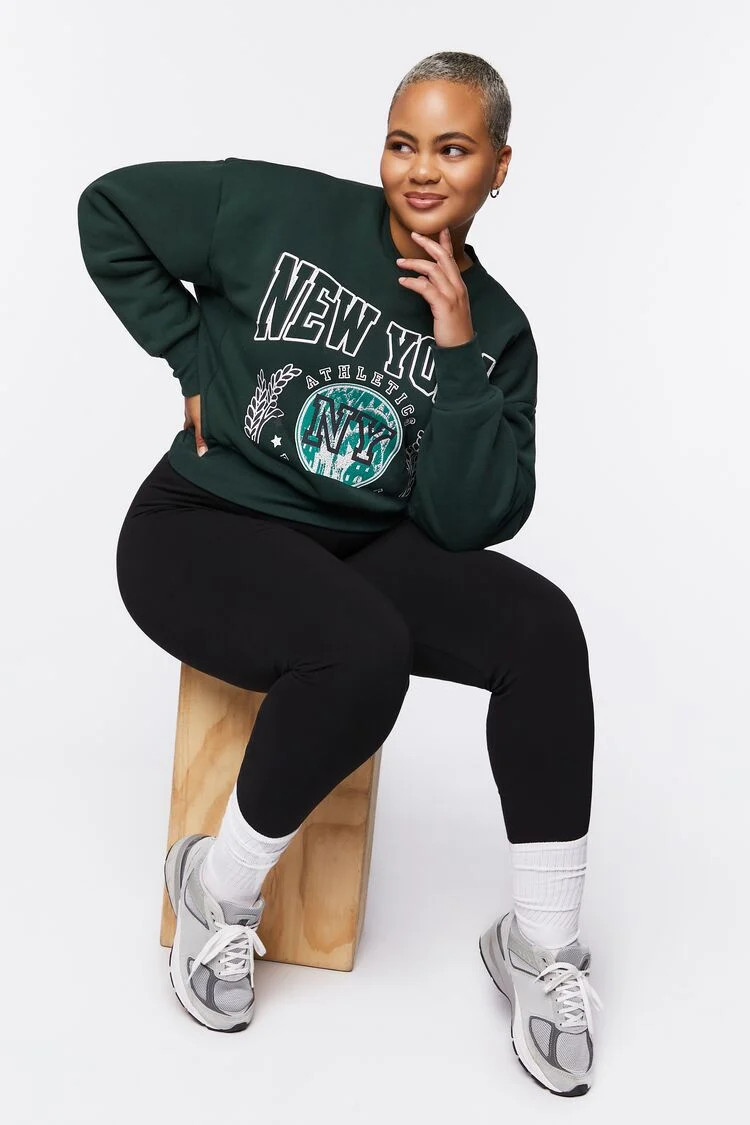 Plus Size Organically Grown Cotton Leggings | Forever 21 | Forever 21 (US)