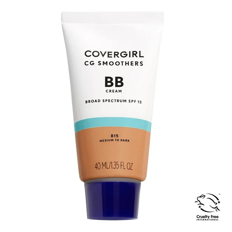 COVERGIRL Smoothers BB Cream with SPF 21, 815 Medium to Dark, 1.35 fl oz, BB Cream with SPF, BB C... | Walmart (US)