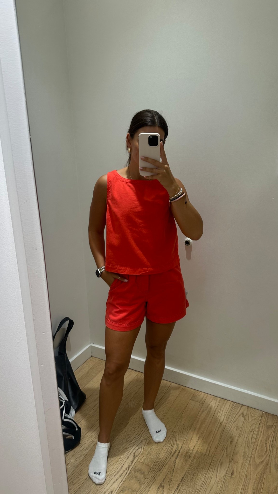 me 🤝🏼 red matching sets 
wearing xs in both 

#LTKsale #LTKsummer #LTKcanada