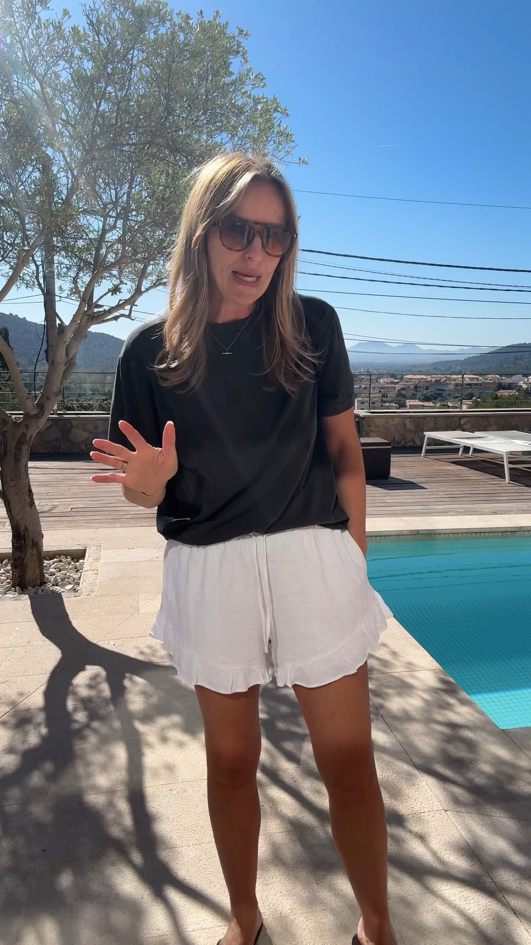 Capsule holiday wardrobe 
Linen shorts & t shirt 
Wearing sizes 
Shorts - large 
T-shirt - men’s large 

@abercrombie 


#LTKtravel #LTKspring #LTKsummer