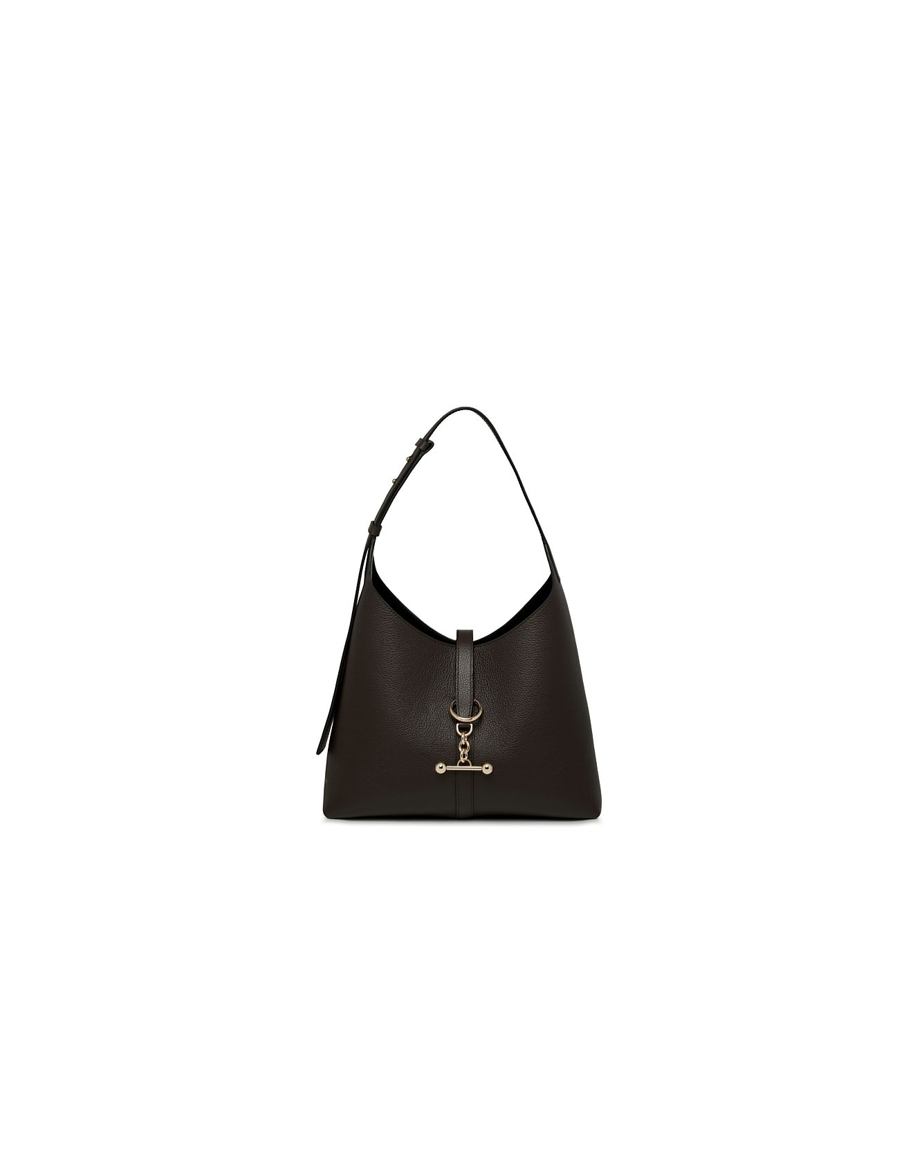 Strathberry Kite Hobo Fine Grain Leather Bag | David Jones | David Jones (Australia & New Zealand)