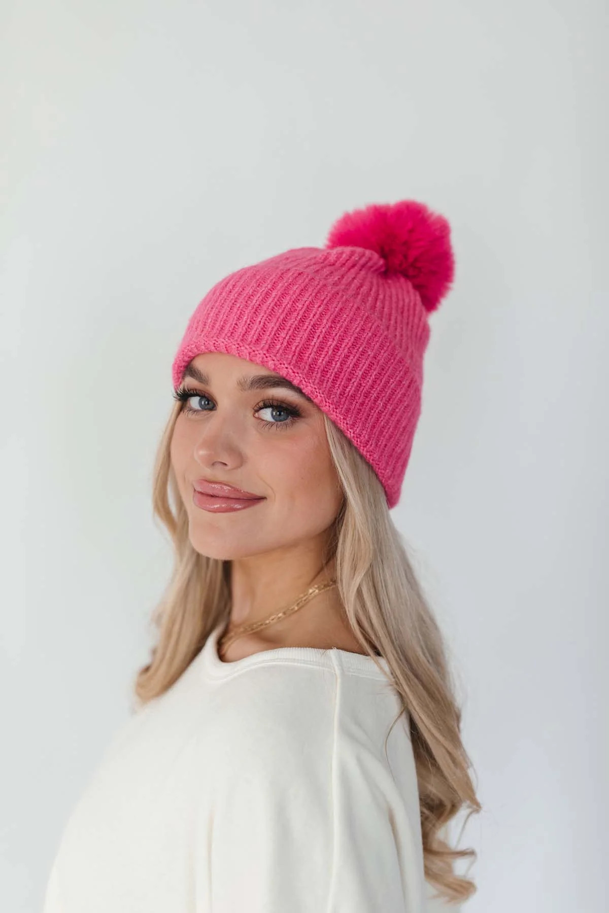 Pink Snow Bunny Beanie- FINAL SALE | The Post