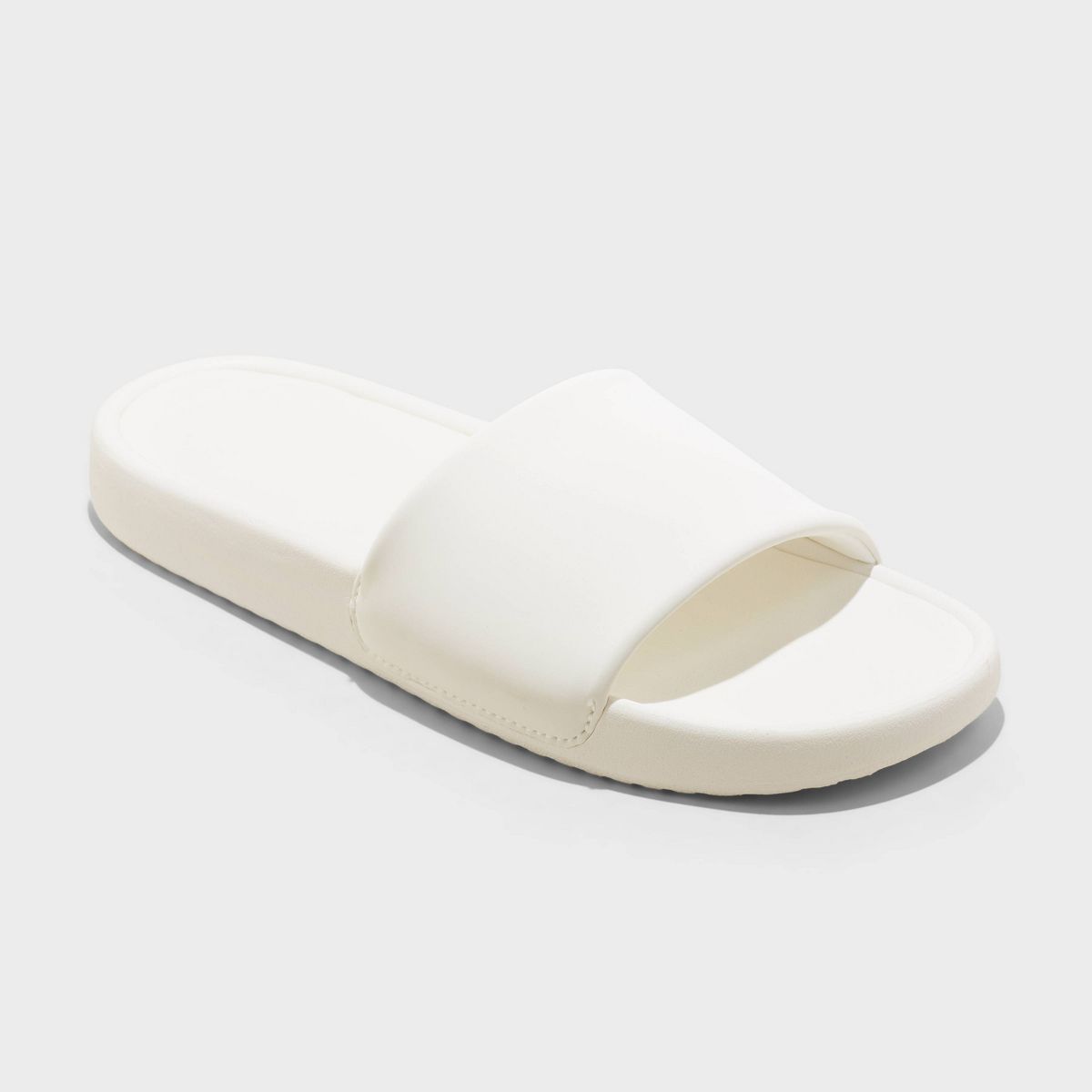 Women's Makenna Slide Sandals - All in Motion™ White 8 | Target