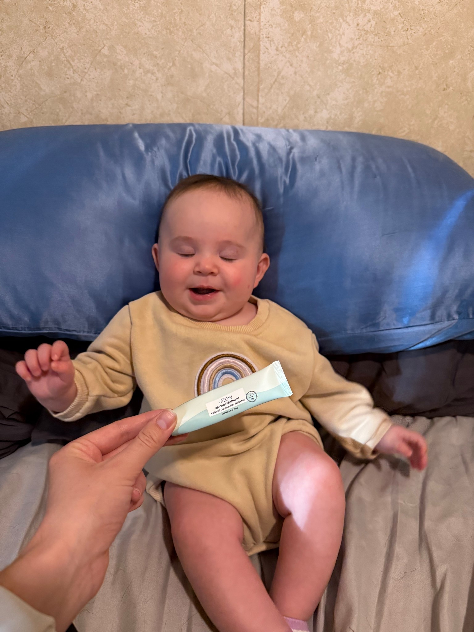 Diaper bag essential ✨ The Tubby Todd All Over Ointment travel size is coming with me everywhere — perfect for dry patches, baby acne, and on-the-go skin fixes. Small but mighty 👶🤍 #tubbytodd #momfinds #ltkfamily #momlife #babyessentials