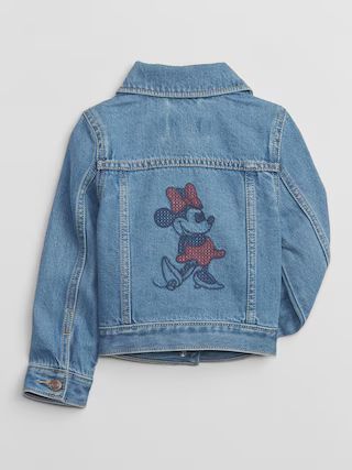 babyGap | Disney Minnie Mouse Icon Denim Jacket with Washwell | Gap Factory