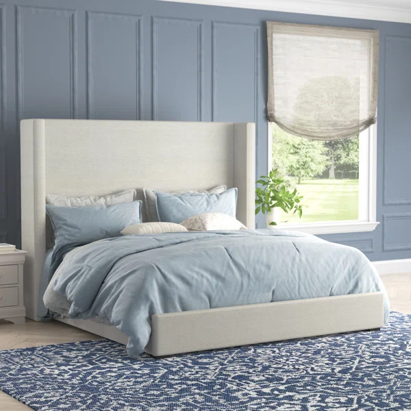 Esparto Upholstered Wingback Bed | Wayfair North America