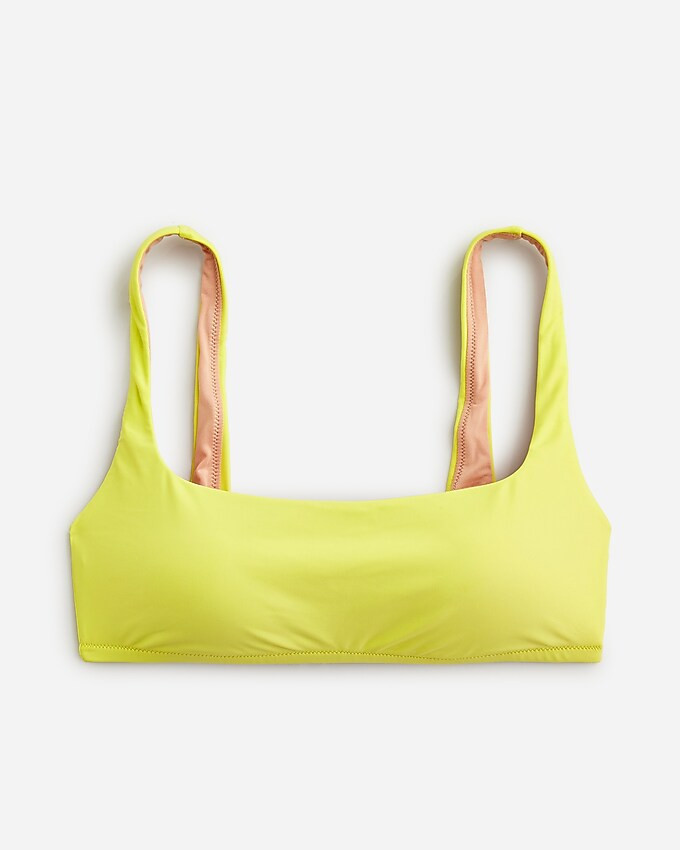 Squareneck bikini top | J. Crew US