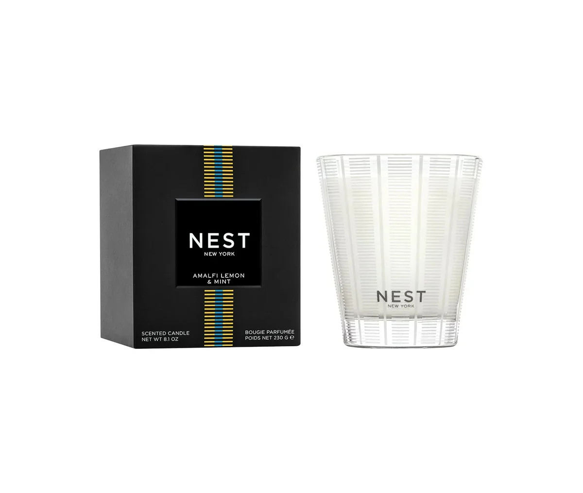 Amalfi Lemon & Mint Classic Candle | NEST Fragrances
