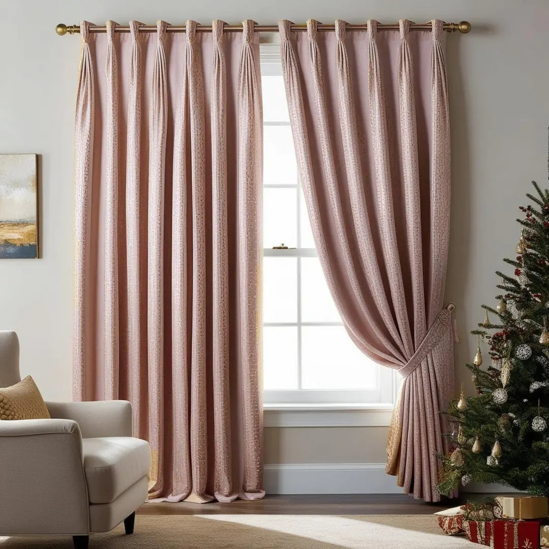 Camel Gilded Velvet Curtains: Custom Double French Pleated Drapes in 16 Colors, Unique Luxury Win... | Etsy (US)