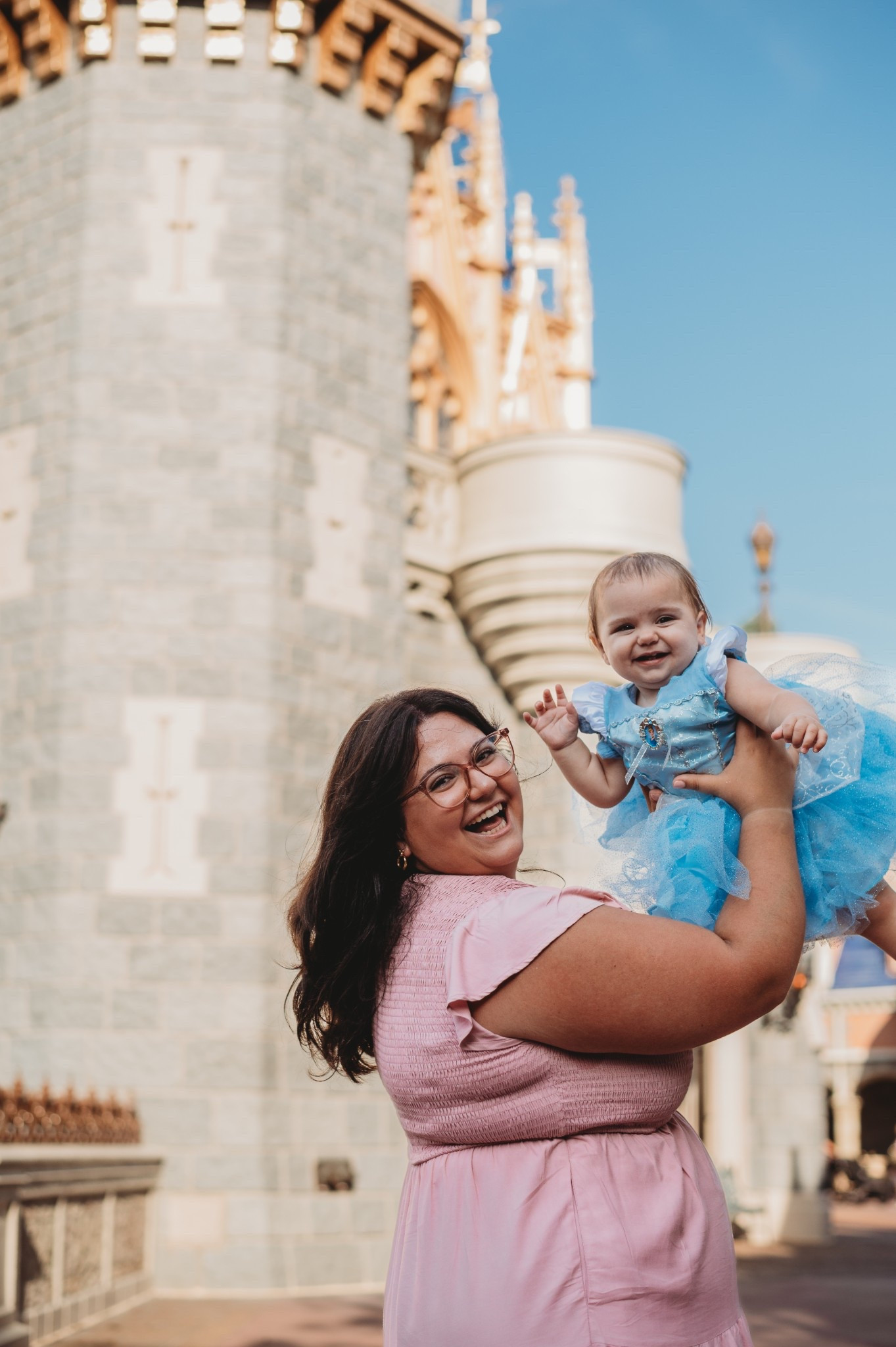 One year photos with Cinderella Castel #LTKFamily 

#LTKBaby #LTKPlusSize