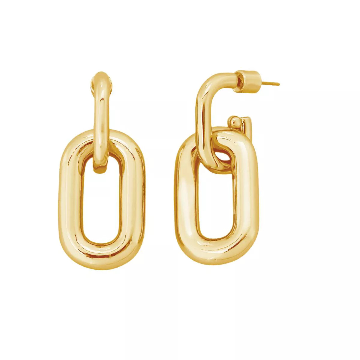 Felicity Drop Link Earrings by Tomorrow Studio | Target
