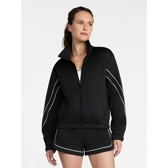 Avia Women's Midweight Track Jacket, Sizes XS-XXXL | Walmart (US)