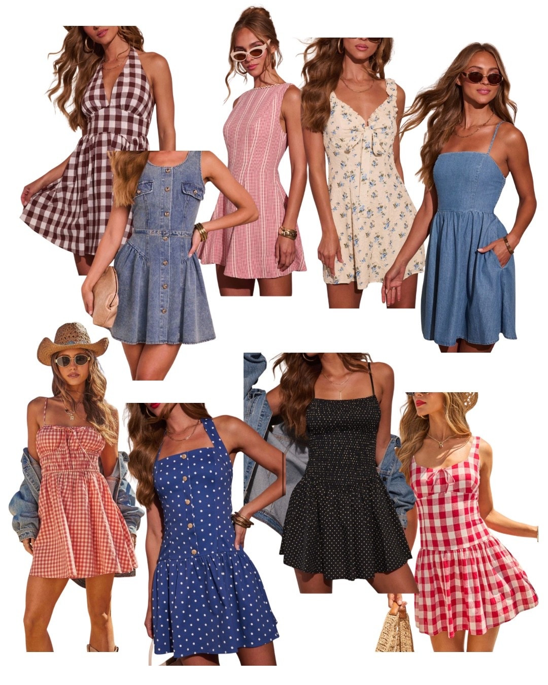 Summer dresses. Would be cute for 4th of July too 😍

#LTKootd