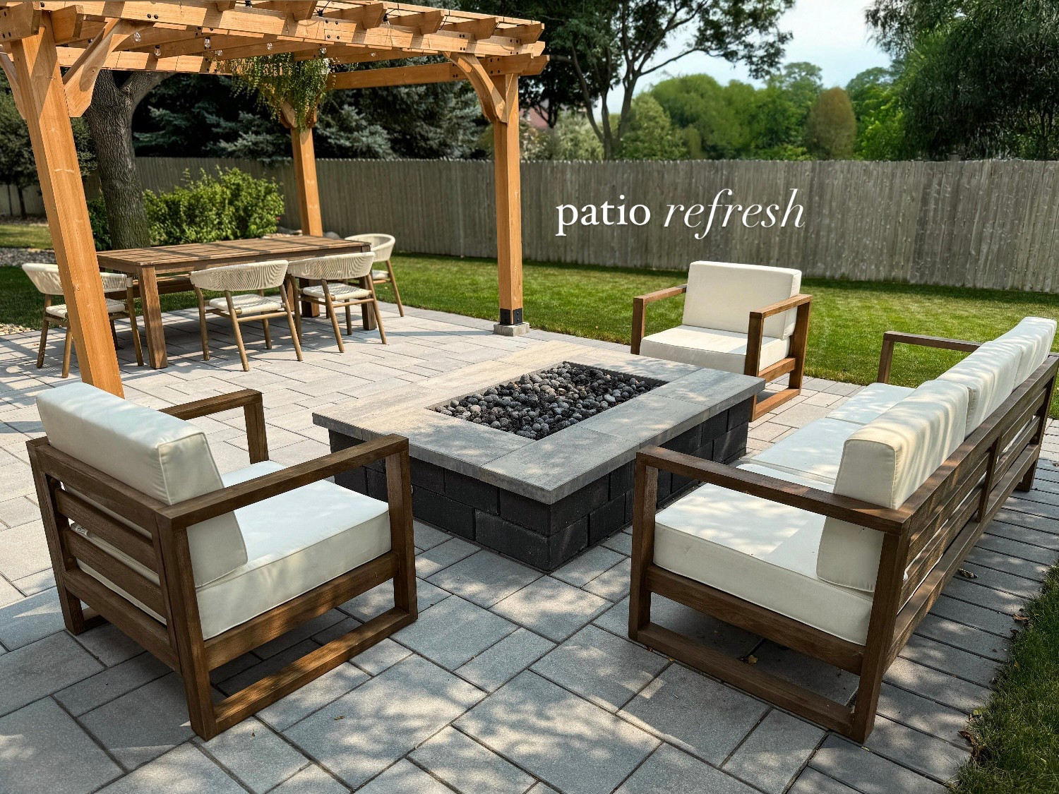 We love a patio refresh 🫶🏼 Linking similar affordable option on Amazon! 

Outdoor furniture, patio furniture, outdoor furniture set, outdoor furniture Amazon, patio dining table, outdoor dining table

#LTKHome