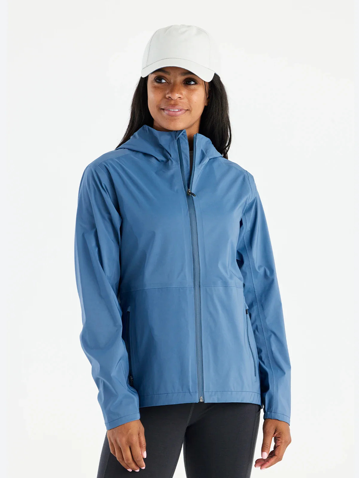 Women's Cloudshield Rain Jacket - Light Sangria | Free Fly Apparel