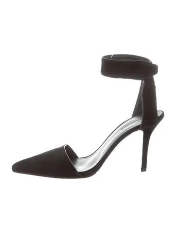 Alexander Wang Suede Ankle Strap Pumps | The Real Real, Inc.