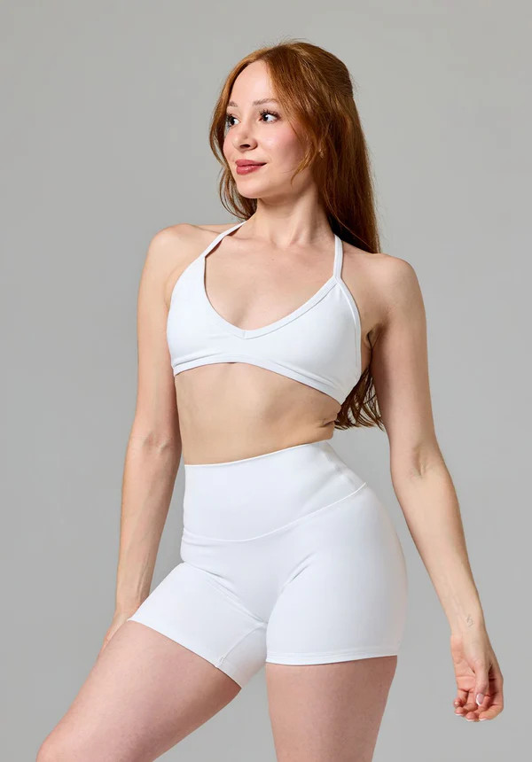 Reluna\u2122 Bare Sports Bra White | Paragon Fitwear