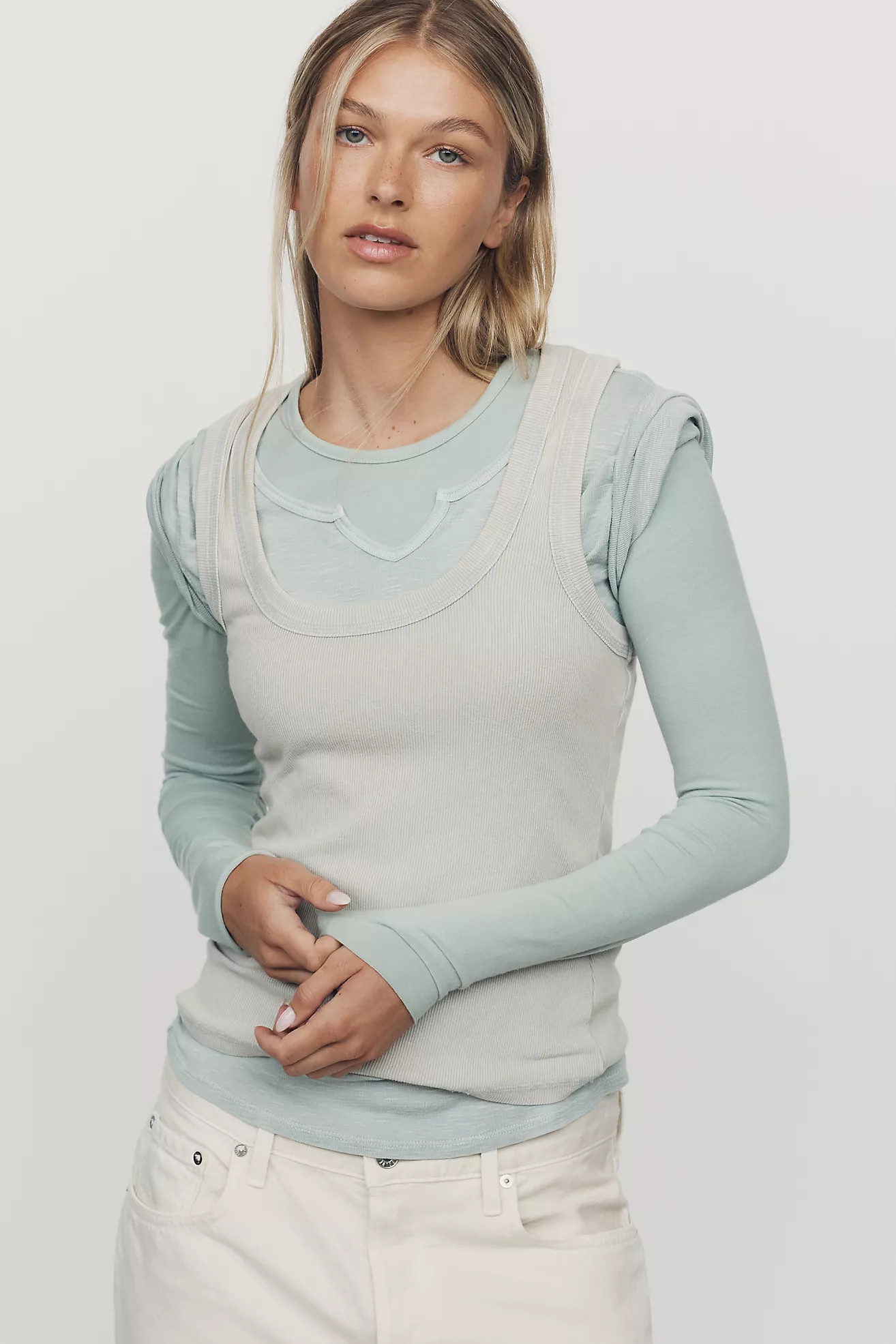 Pilcro Knit Project Icon Tank | Anthropologie (US)