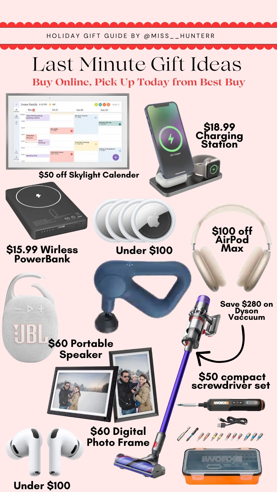 Buy online and do same day pickup!!! Last minute gift guide for the tech lover and for all budgets. 👩‍💻📷⌚️

#LTKHoliday #LTKGiftGuide #LTKSeasonal