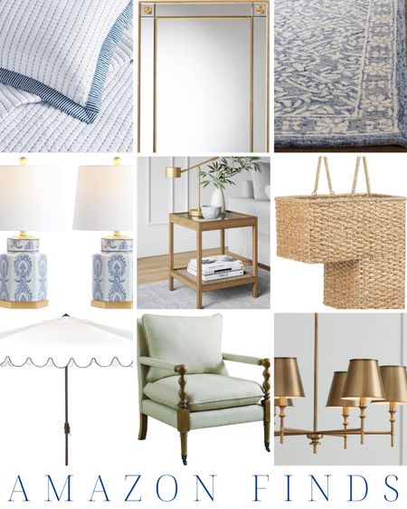 living room | bedroom | home decor | home refresh | bedding | nursery | Amazon finds | Amazon home | Amazon favorites | classic home | traditional home | blue and white | furniture | spring decor | coffee table | southern home | coastal home | grandmillennial home | scalloped | woven | rattan | classic style | preppy style | grandmillennial decor | blue and white decor | classic home decor | traditional home | bedroom decor | bedroom furniture | white dresser | blue chair | brass lamp | floor mirror | euro pillow | white bed | linen duvet | brown side table | blue and white rug | gold mirror

#LTKhome