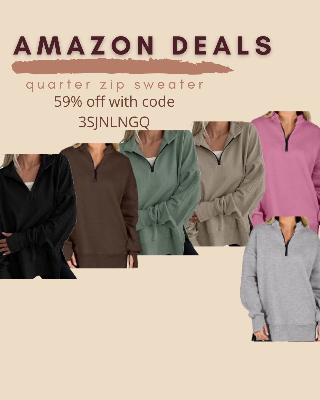 $14 ends 8/6

Amazon fashion
Amazon deals
Tunic sweater
Leggings top
Comfy outfit

#LTKSaleAlert